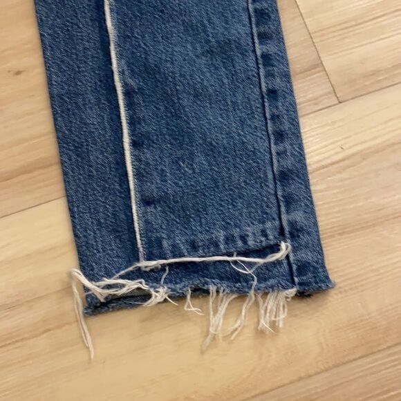 Paige Monica Over Distressed jeans size 27 - Picture 3 of 10
